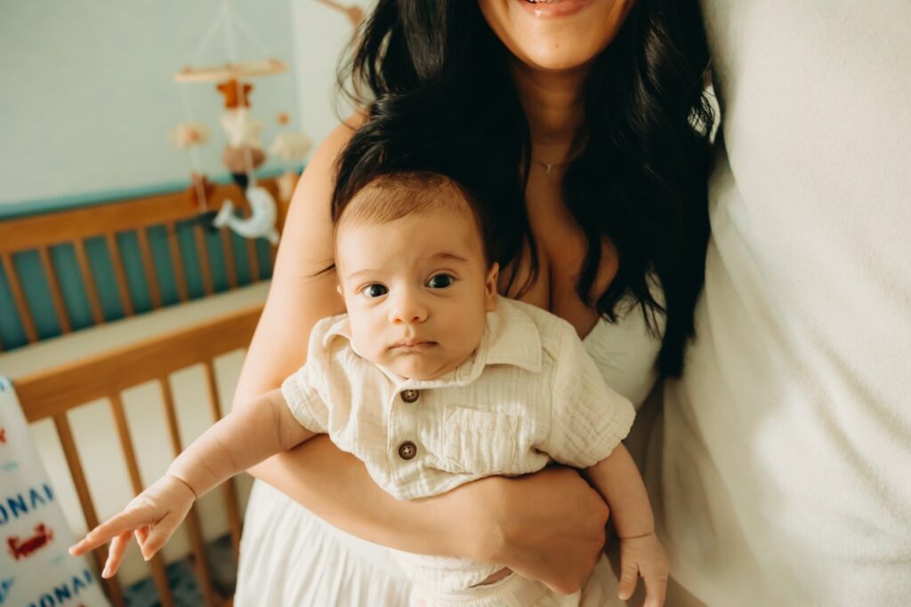 Little Elm in-home newborn photographer